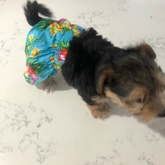 Puppe love Hawaiian short floral print size:2 - Picture 2 of 11